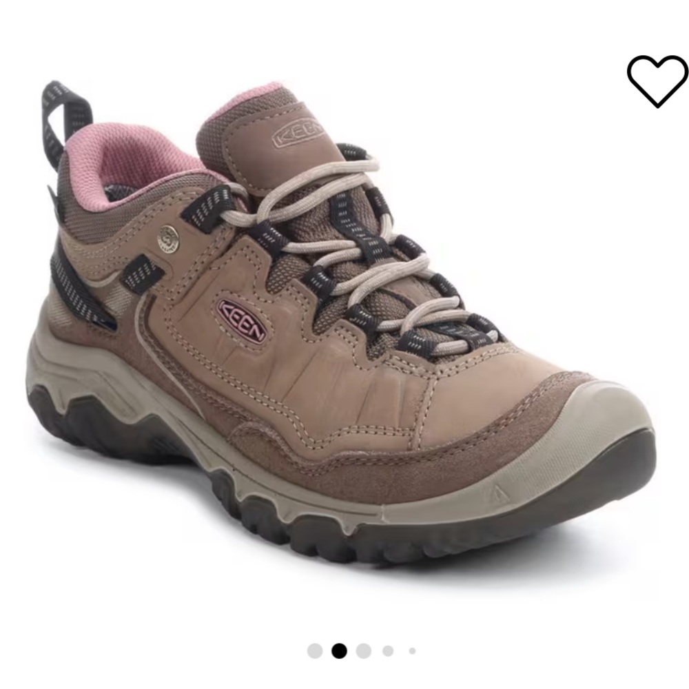 NWOT Keen Women's Targhee IV Hiking Shoes - Brown and Pink